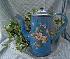 Ancienne cafetiere émaillée - cafetiere,