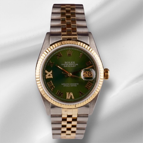 Rolex datejust 36mm 18k - rolex,