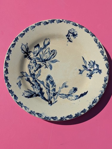 Assiette ancienne gien terre - ancienne,