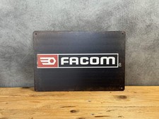 Plaque métal Facom Noir