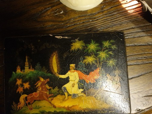 Boite ancienne russe n - ,