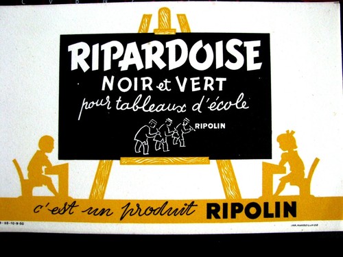 Ancien buvard peinture - ,