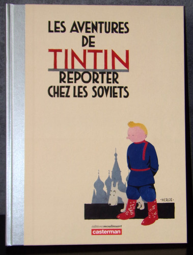 Tintin pays des soviets - tintin,