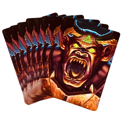 Jeu cartes monstres - jeu, de