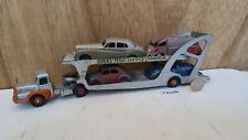 (213) DINKY TOYS français d'origine 39A  TRACTEUR UNIC BOILOT PORTE VOITURES lot