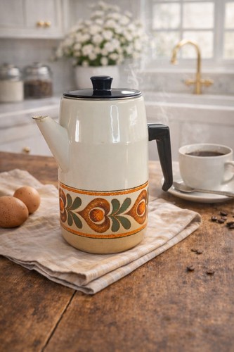 🪞Cafetière émaillée