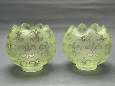 2 Tulipe Lampe À Pétrole
