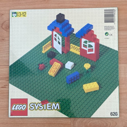 Lego vintage 626 - , baseplate