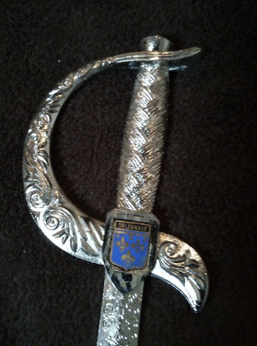 Coupe papier métal - ,, épée