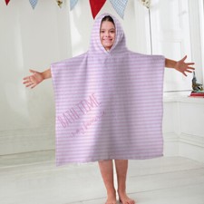 Peignoir De Bain Pour Enfants Avec Capuche, Mon Design Préféré En Rose