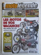 MOTO LEGENDE N°258 /Motobecane 175/Bonneville/CB 500 Four/BMW R 80 G/S /Bultaco