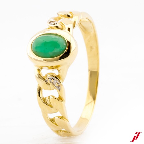 Classique anneau 18k jaune - 18k,