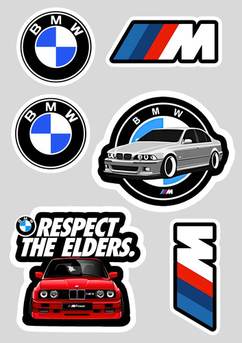 Stickers xxl vinyle bmw - stickers,