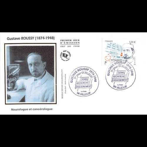 Fdc soie gustave roussy - soie,