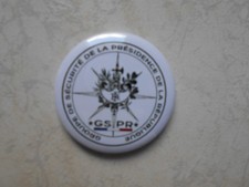 GSPR Groupe Sécurité Présidence République  Badge 58 mm