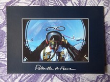 CARTE POSTALE PATROUILLE DE FRANCE ALPHA JET ARMEE AIR AEROBATIC TEAM LEADER