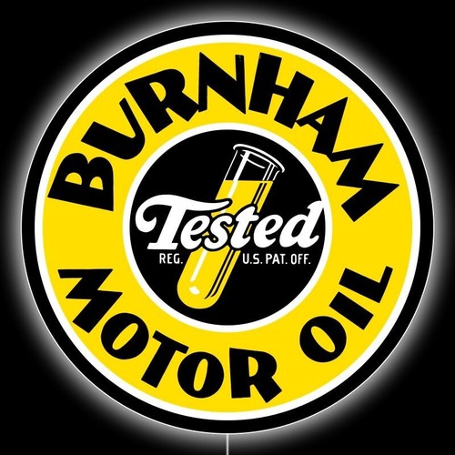 Burnham tested motor oil - motor,