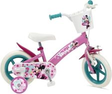 Bicyclette Disney Minnie 12 Pouces Roues Fille Avec Roulettes Vélo 3 4 5 Ans