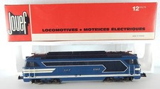 Réf 8539 JOUEF LOCOMOTIVE DIESEL BB 67407 ECLAIRAGE LED EN BOITE ROUGE HO