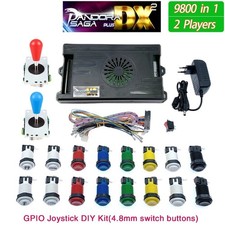 Pandora Box DX2 Kit complet Arcade borne cabinet USA joystick button 9800 in 1