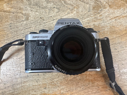 Pentax super program 35mm film - pentax,