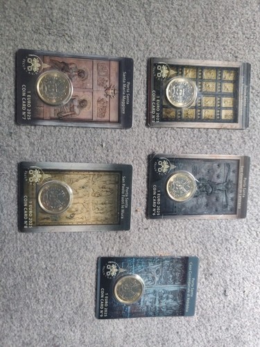 Vatican coin card euro - vatican,