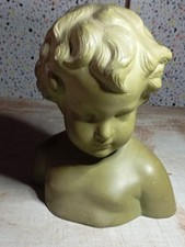 petit buste enfant terre cuite