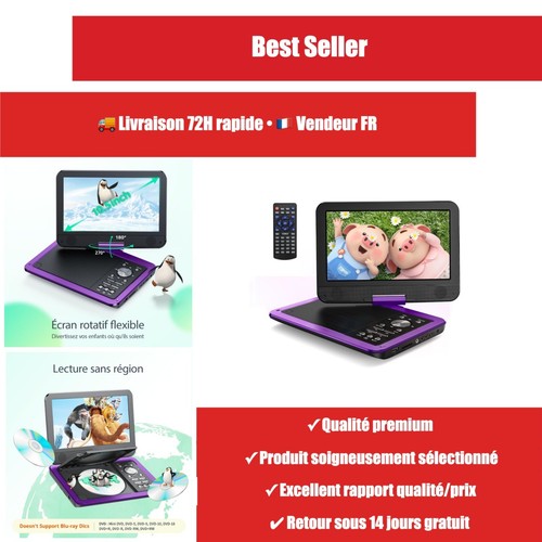 Lecteur dvd portable yoton - lecteur,