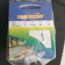 Hameçons montés markor pochette de 10. différentes taille en description