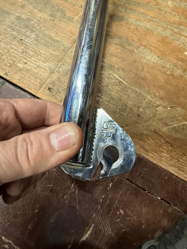 Bmx racing fork chrome - gt,