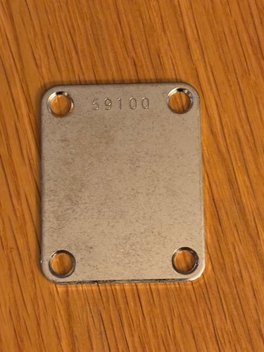 Fender neck plate - neck,