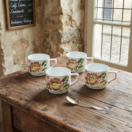 Tasses café porcelaine - tasses, en