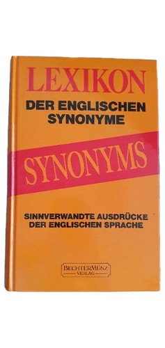 Lexikon synonymes anglais - lexikon,