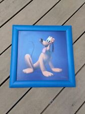 Grand cadre Disney "Pluto" pour chambre enfant 40 cm x 40 cm
