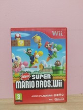 NEW SUPER MARIO BROS .WII COMPLET BOÎTE NOTICE NINTENDO WII PAL FRANÇAIS 
