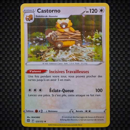Cartes pokémon castorno - :,