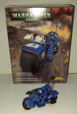 Warhammer boite moto Space Marine plastique