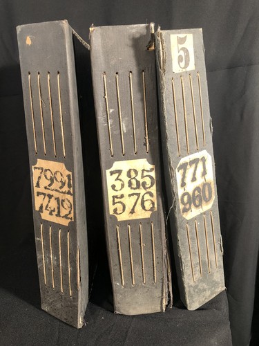 Trois livres techniques
