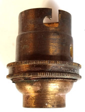 Douille Laiton et Porcelaine