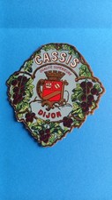 ETIQUETTE ANCIENNE  CASSIS
