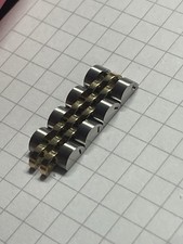 Bracelet montre Rolex link 10 mm 18K/SS authentique Jubilee Datejust 69173 79173