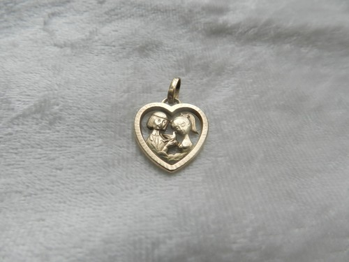 Ancien pendentif les amoureux - les,