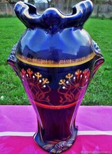 Jardinière Antique Bleuets
