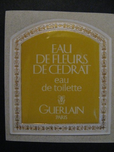 étiquette guerlain paris - étiquette,
