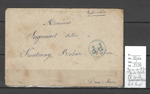 France lettre garde mobile - -,