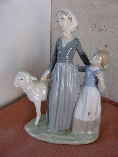 Lladro groupe personnages - lladro,