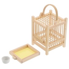 Cage à sauterelles en bois 