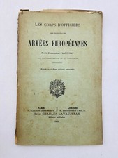 Les corps d’officiers des principales armées européennes Par le commandant Franc