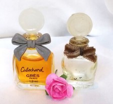 Lot Duo Miniatures CABOCHARD  Noeud velours et Noeud gris - 2x1,8 ml -SB