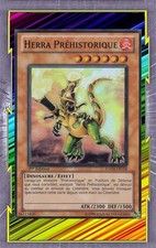 Herra Préhistorique HA04-FR018 Feu Dinosaure Effet Niveau 6 YGO